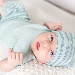 Cuffietta a righe da bambino