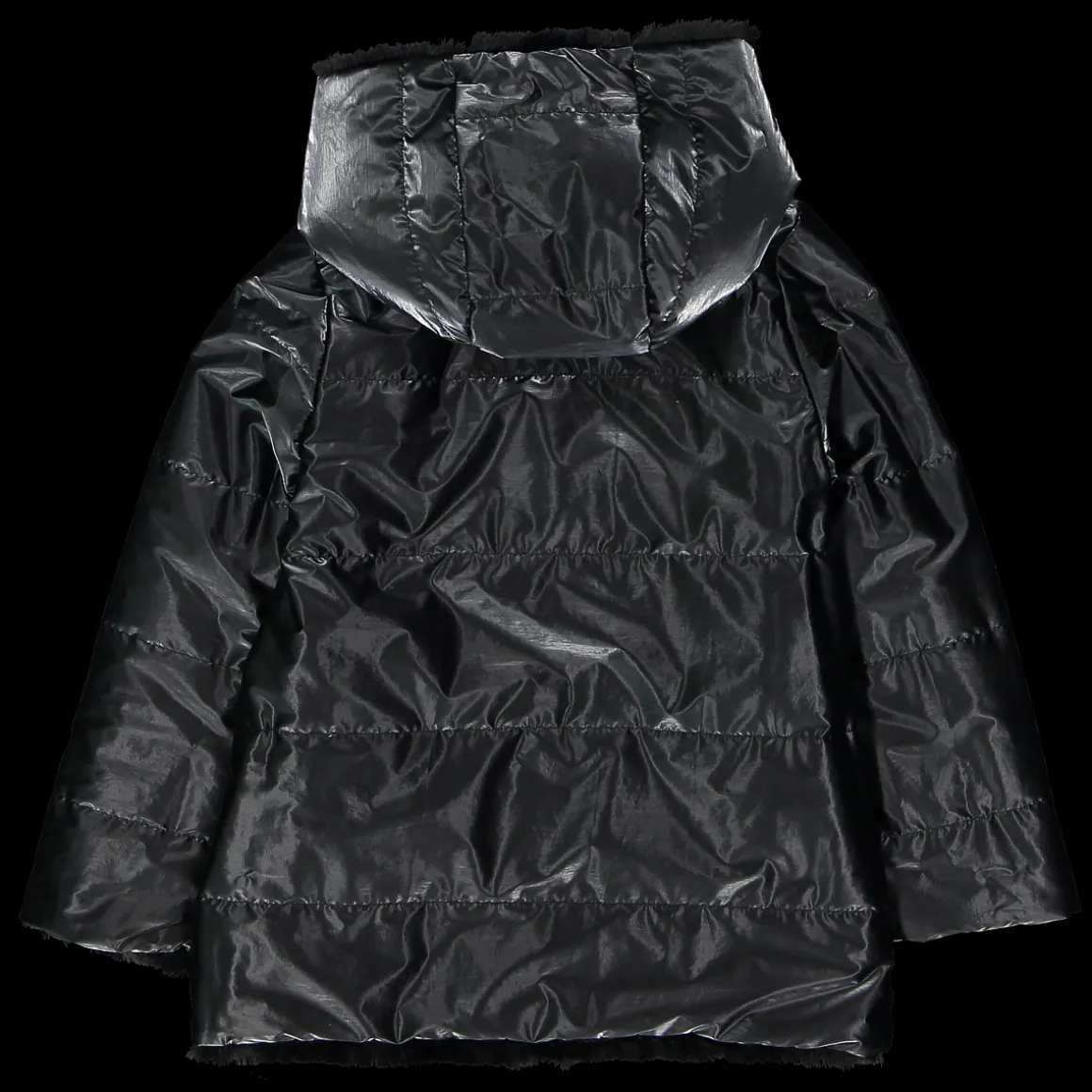 Ecopelliccia reversibile bambina