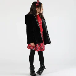 Ecopelliccia reversibile bambina