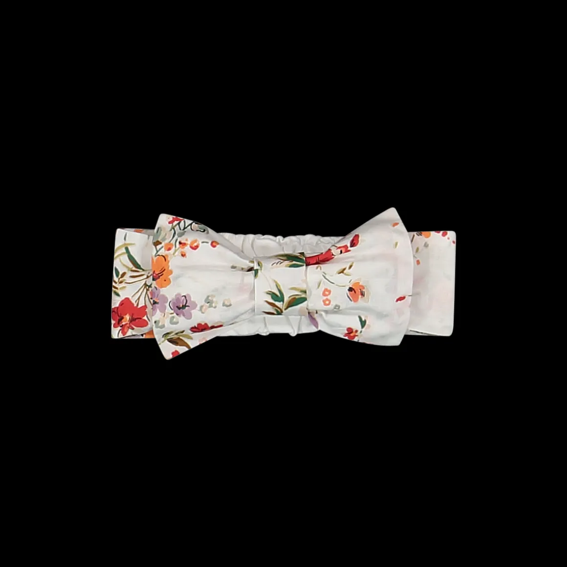 Fascetta in tela a fiori liberty da neonata