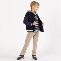 Felpa bomber per ragazzo