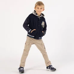 Felpa bomber per ragazzo