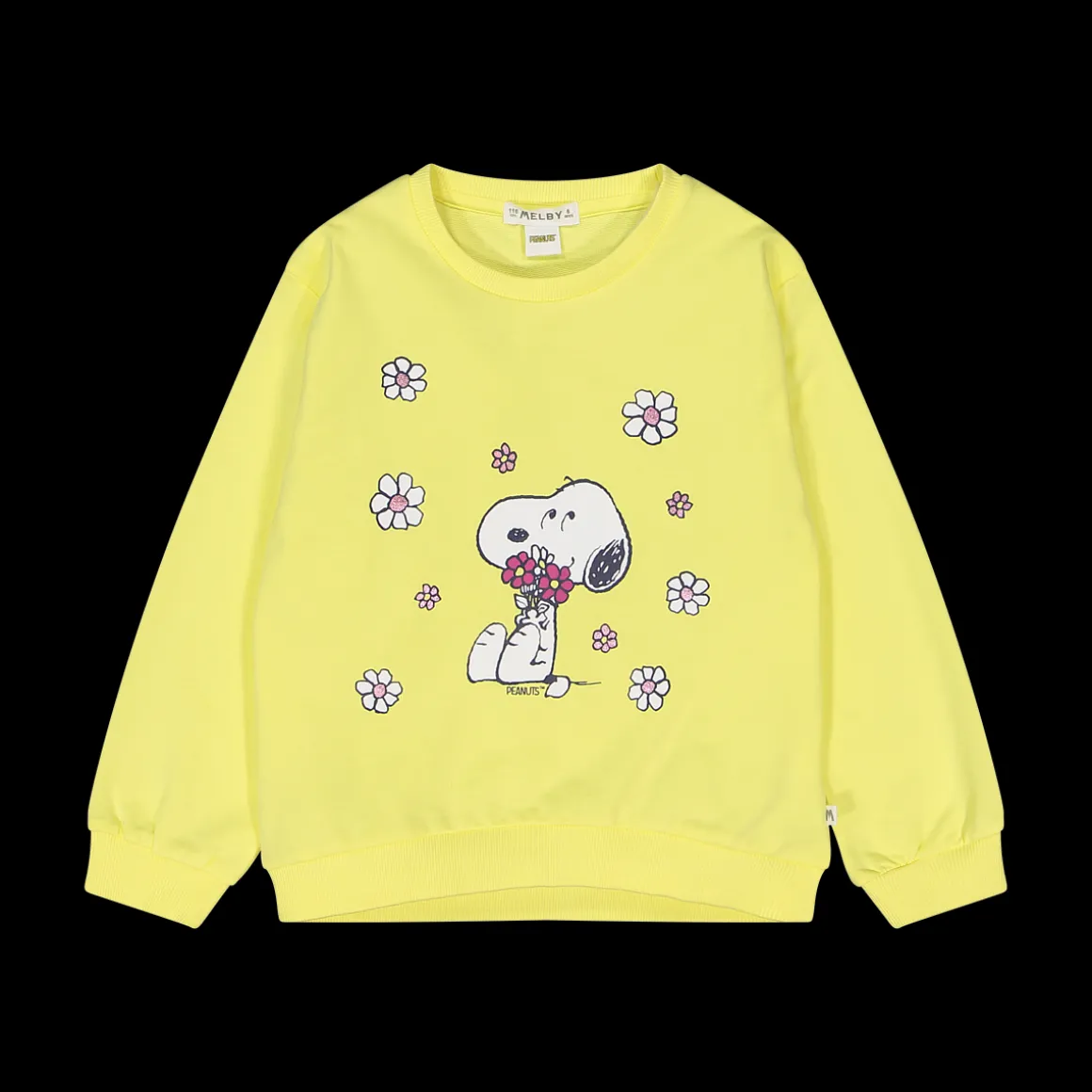 Felpa con stampa Snoopy da bambina