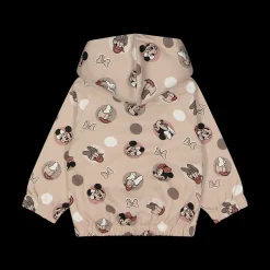 Felpa con zip e stampa Disney da bambina