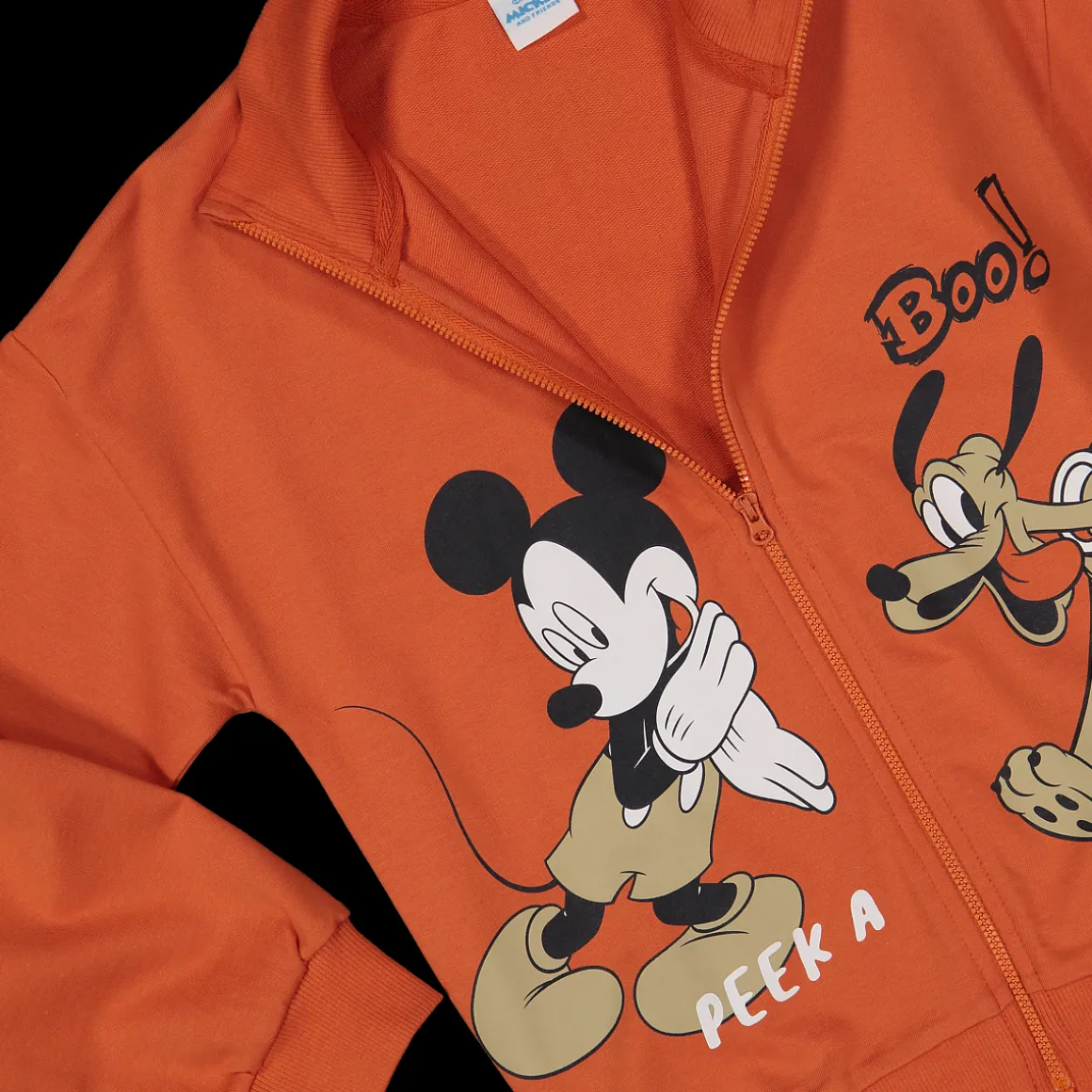 Felpa da bambino con stampa Disney