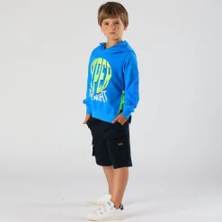Felpa da bambino con zip laterale