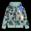 Felpa full zip con cappuccio per bambino