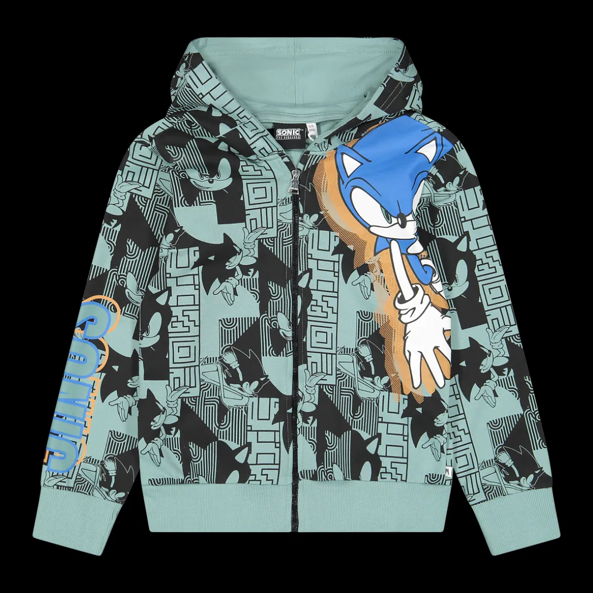 Felpa full zip con cappuccio per bambino