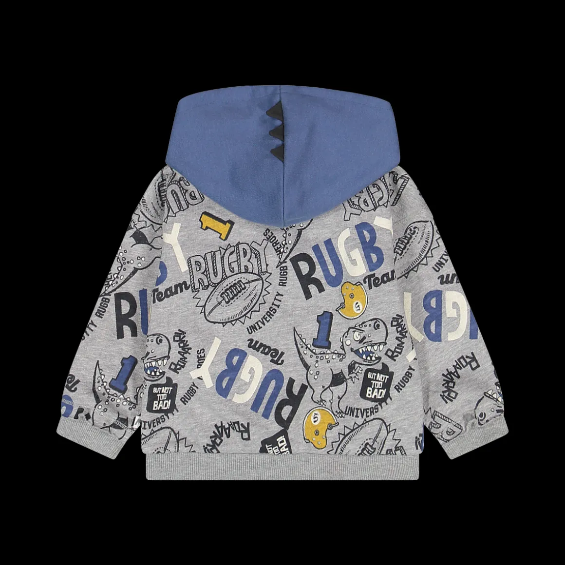 Felpa full zip con cappuccio per baby boy