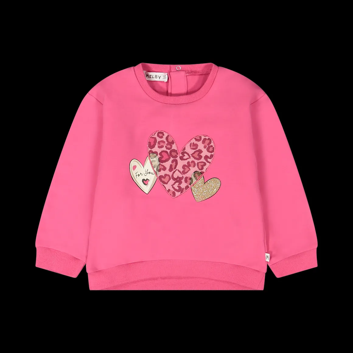 Felpa girocollo per baby girl