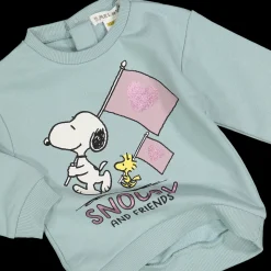 Felpa girocollo Snoopy da bambina