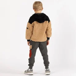 Felpa in eco-pelliccia per bambino
