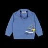 Felpa manica lunga con zip