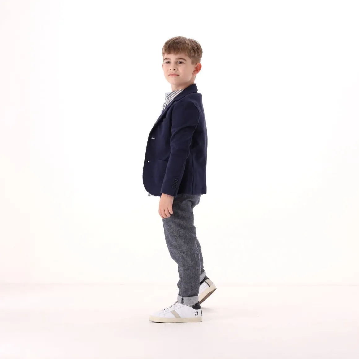 Giacca elegante in piquet per bambino