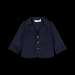 giacca tipo blazer bambino in tessuto punto Milano