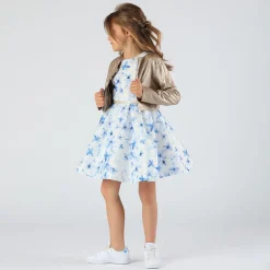 Giacchino in ecopelle da bambina