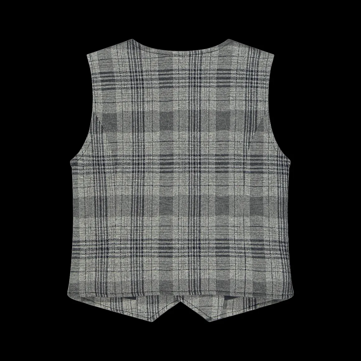 Gilet a quadri per bambino