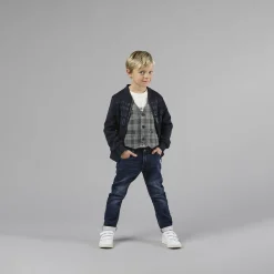 Gilet a quadri per bambino