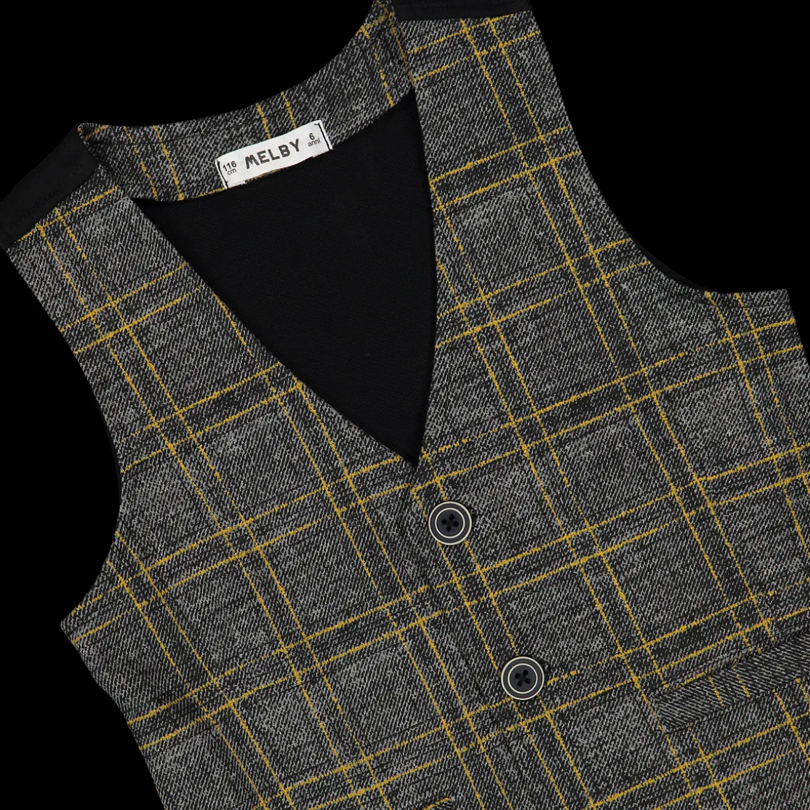 Gilet bambino in felpa