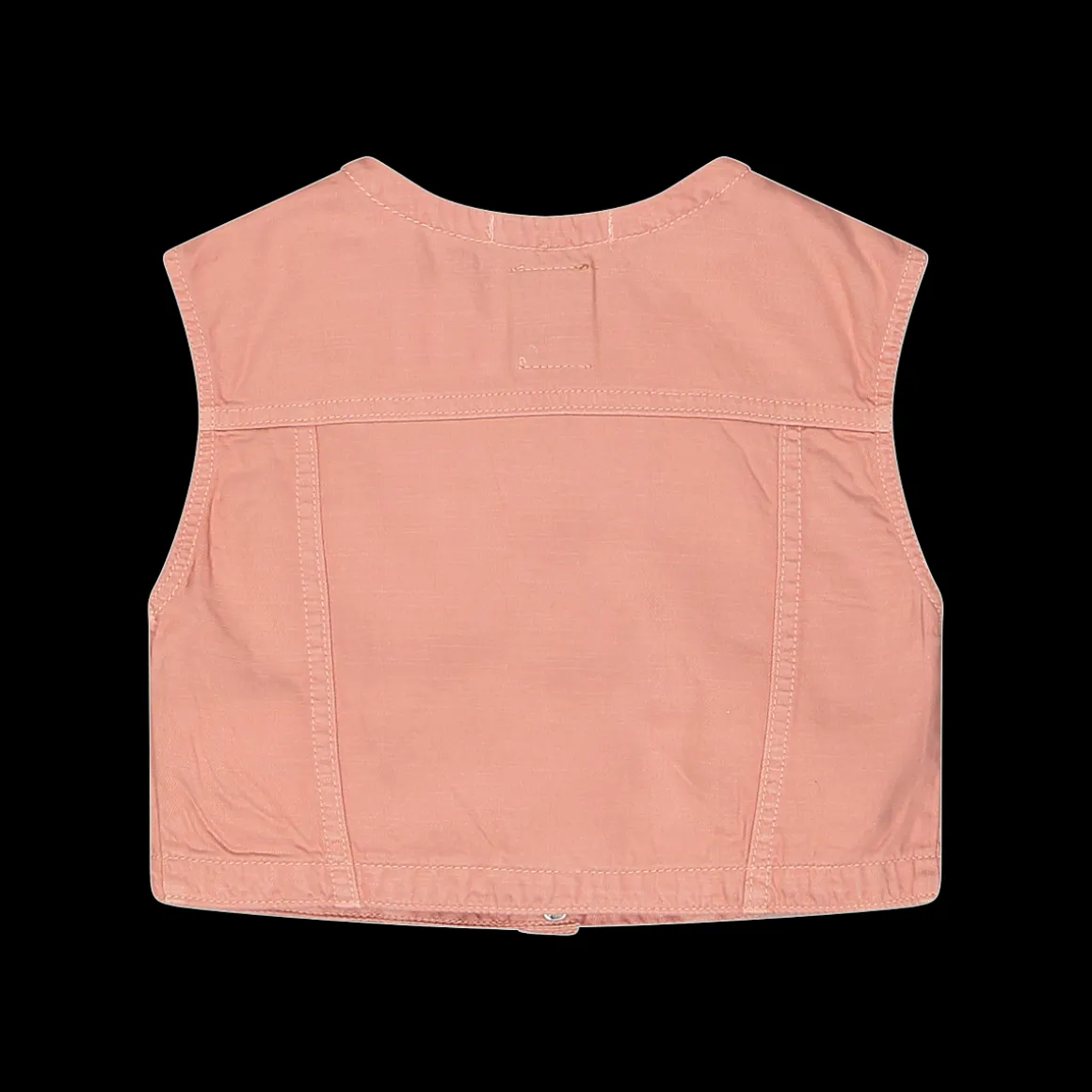 Gilet boxy per bambina