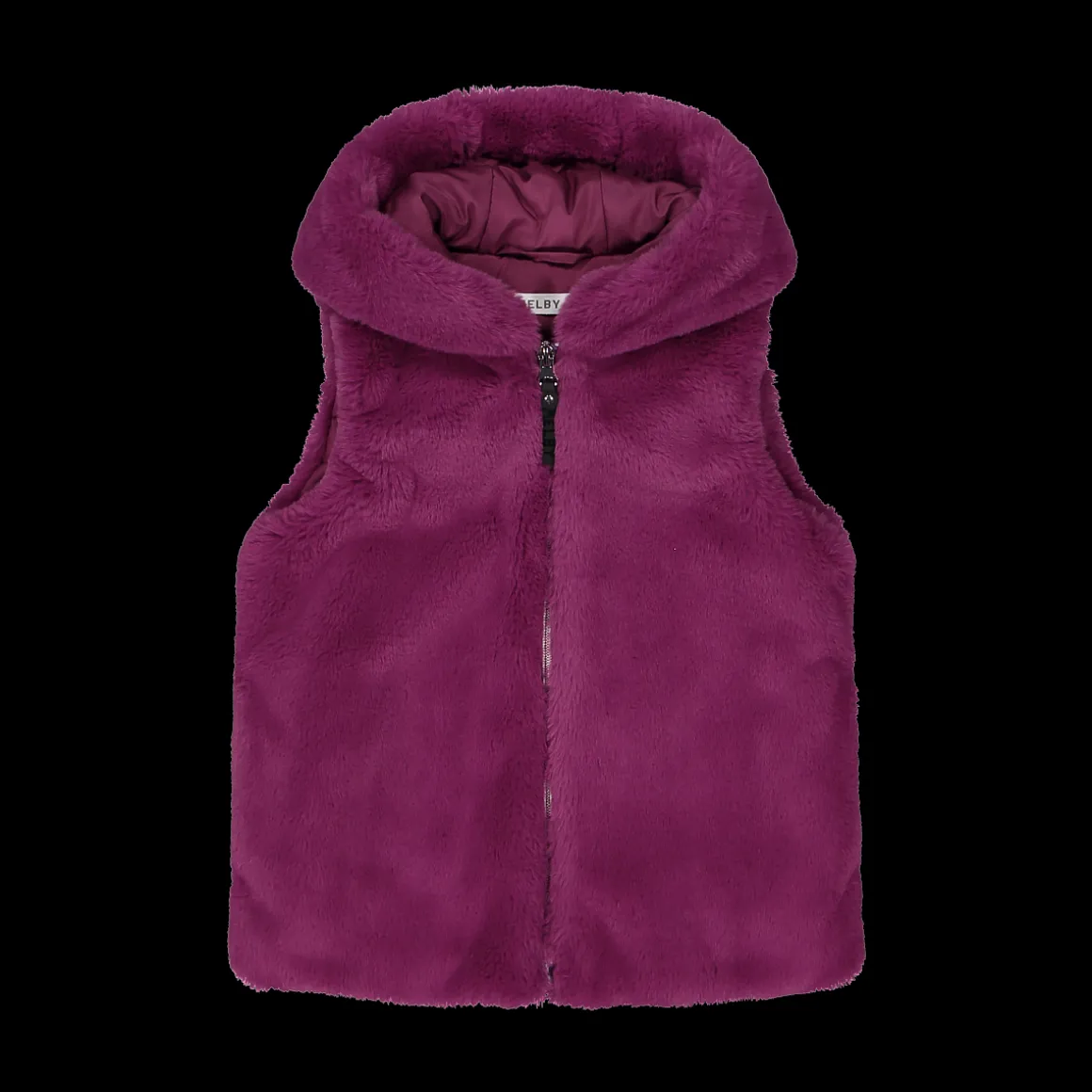 Gilet in ecopelliccia bambina