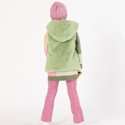 Gilet in eco-pelliccia per bambina