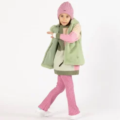 Gilet in eco-pelliccia per bambina