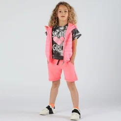 Gilet in nylon imbottito da bambina