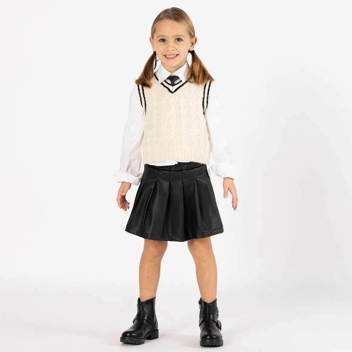 Gilet in tricot per ragazza