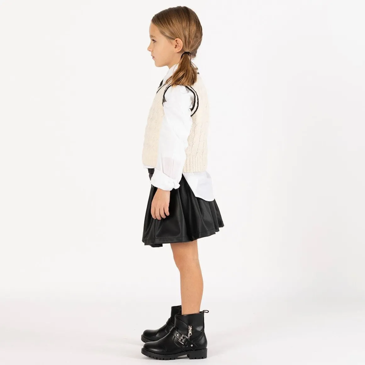 Gilet in tricot per ragazza