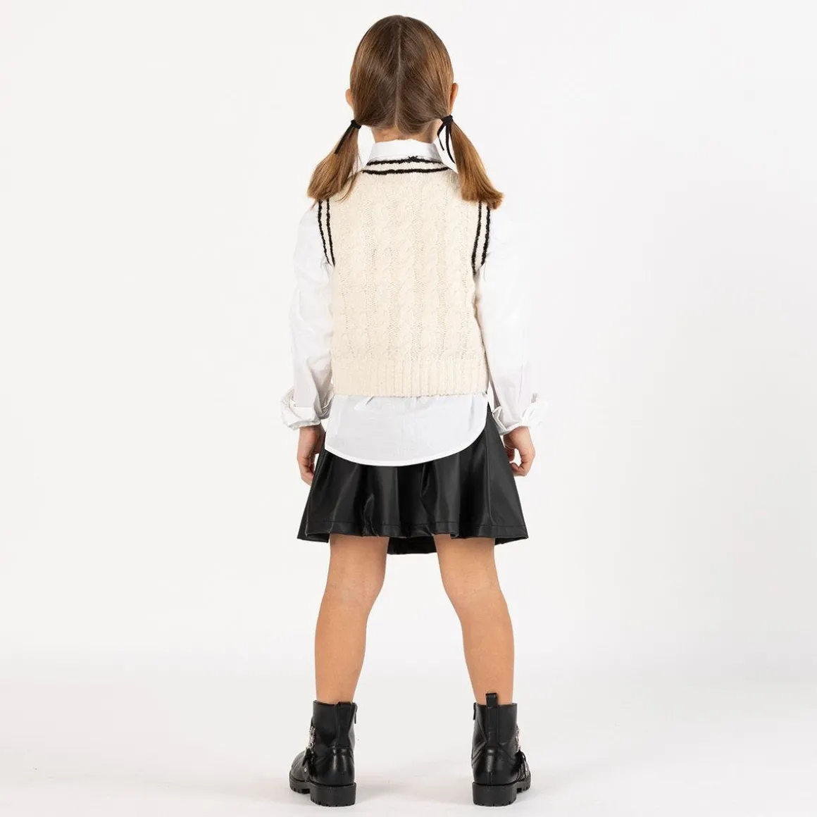 Gilet in tricot per ragazza