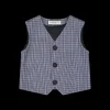 Gilet pied de poule per neonato