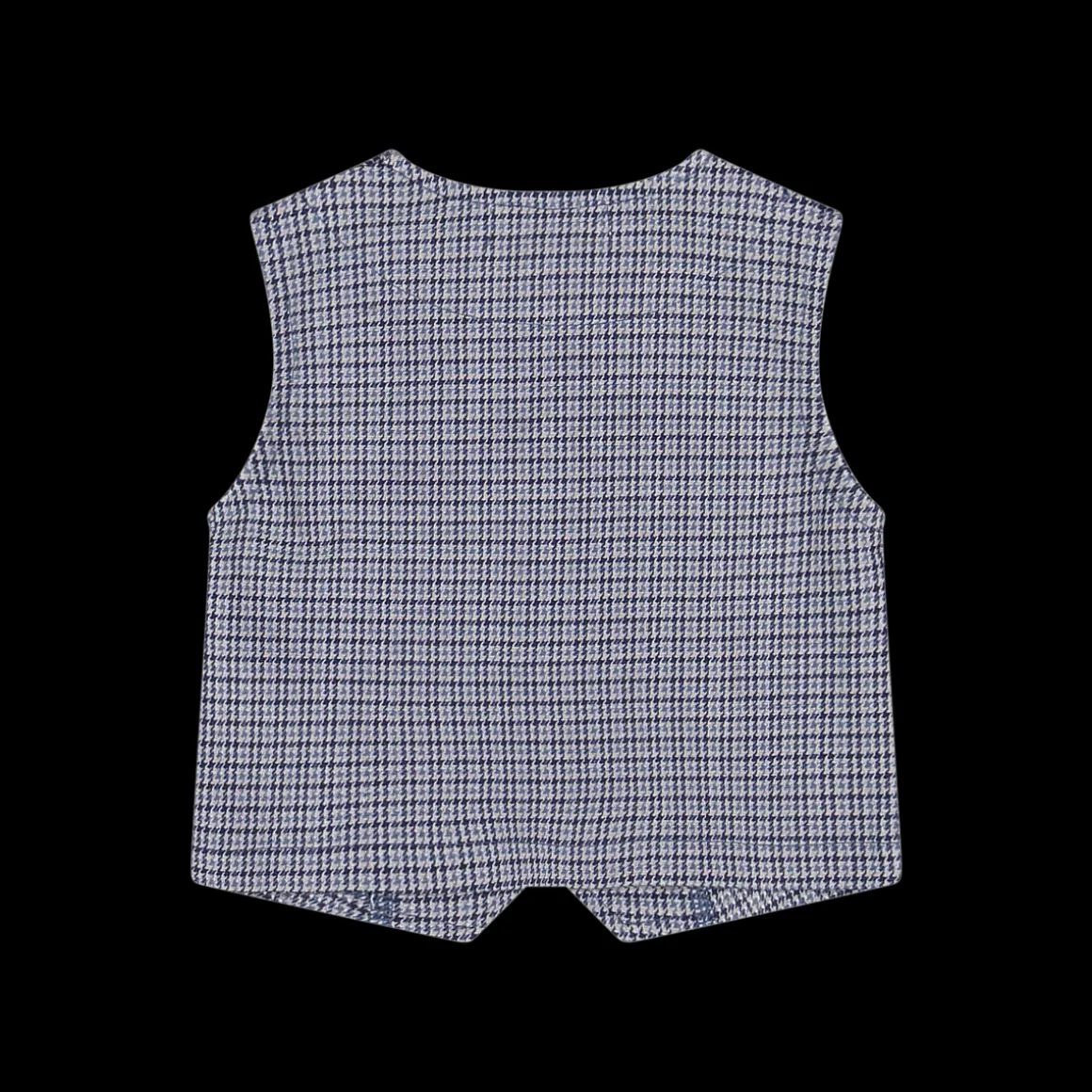 Gilet pied de poule per neonato
