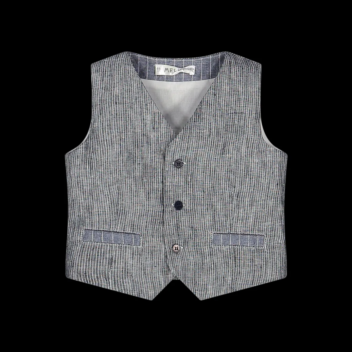 Gilet rigato da bambino