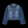 Giubbino in denim per bambina