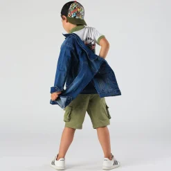 Giubbino in denim per bambino