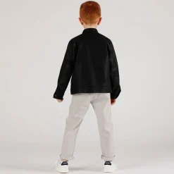 Giubbino in ecopelle per bambino