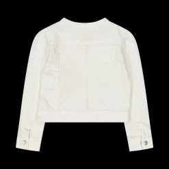 Giubbino in tessuto stretch da bambina