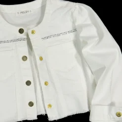 Giubbino in tessuto stretch da bambina