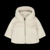 Giubbotto in eco-pelliccia per bambina