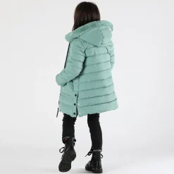 Giubbotto lungo imbottito bambina