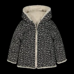 Giubbotto reversibile con cappuccio per bambina