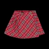 Gonna a piega in twill da bambina