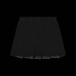 Gonna a pieghe effetto pelle per neonata