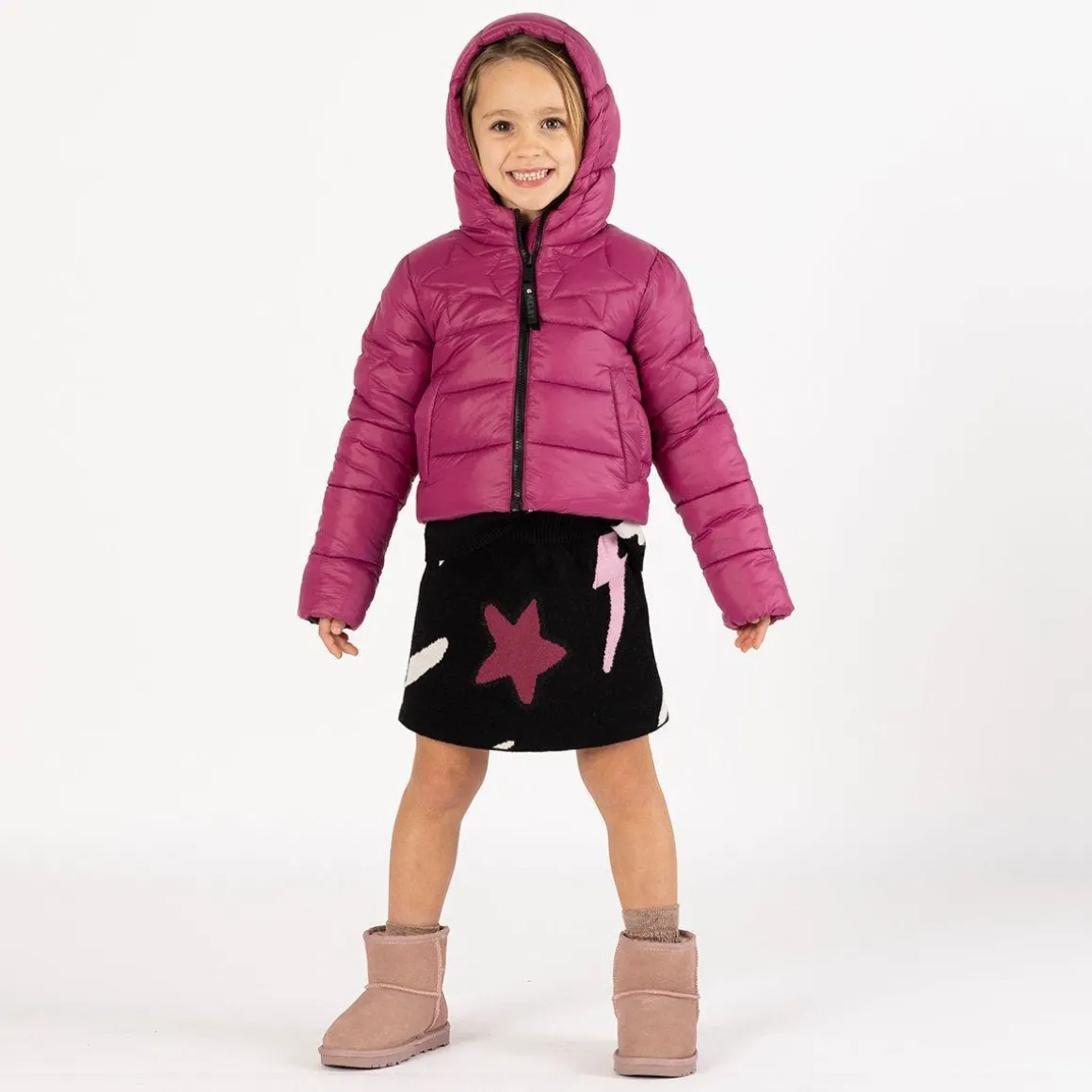 Gonna in tricot per bambina