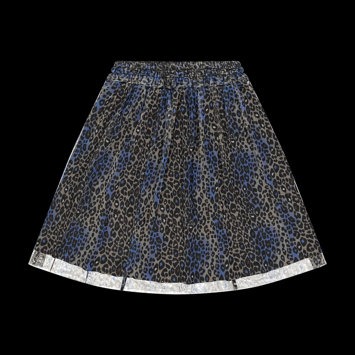 Gonna in tulle stampato per ragazza