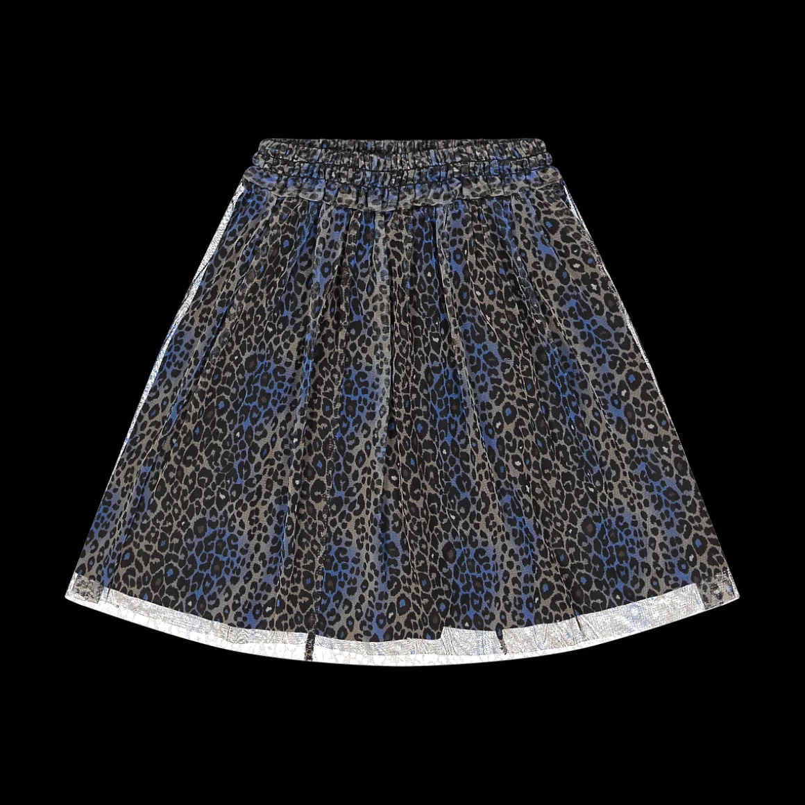 Gonna in tulle stampato per ragazza