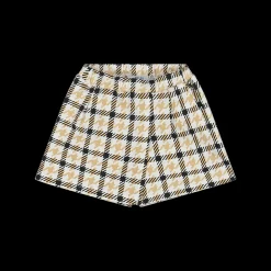 Gonna pantalone in felpa stretch da bambina