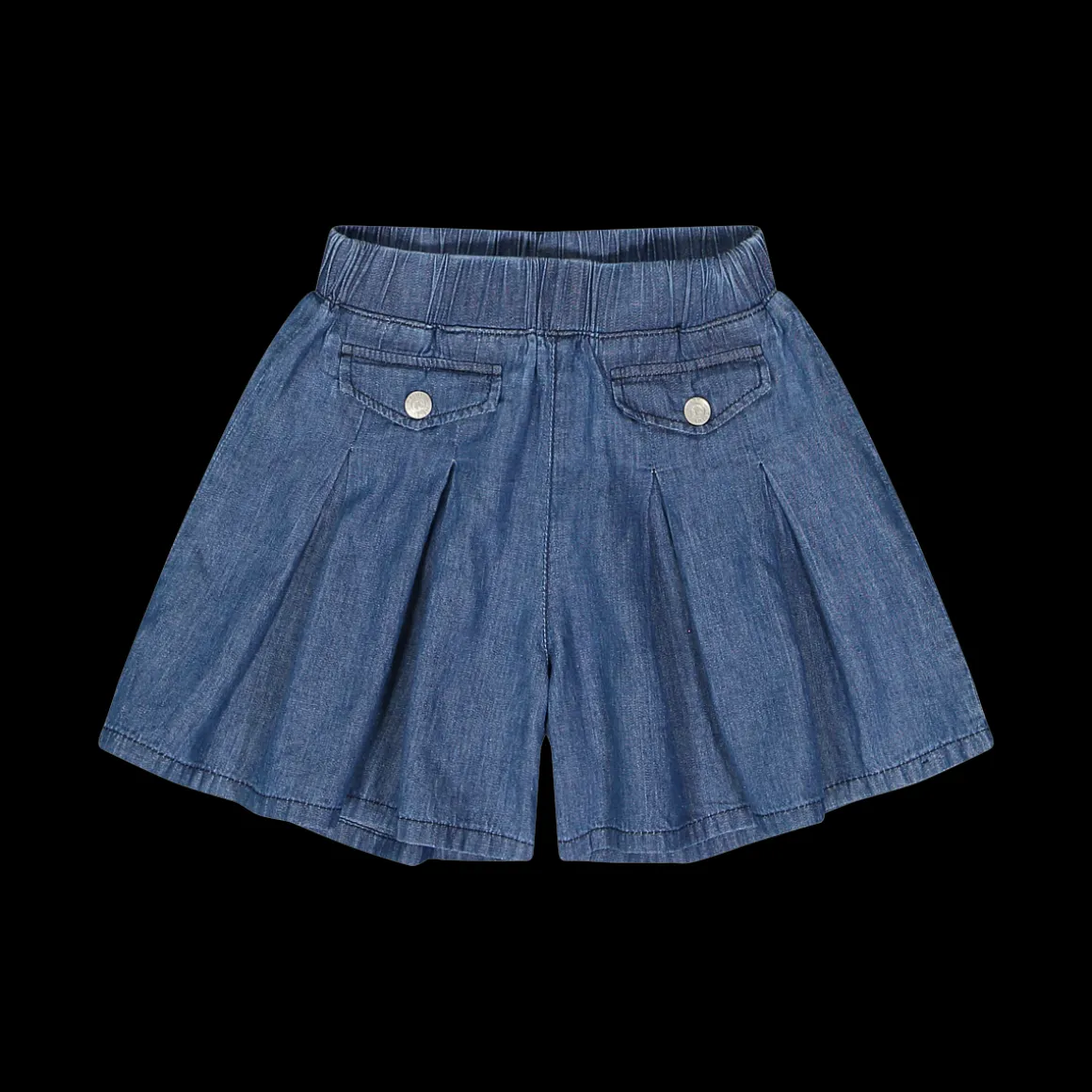 Gonnapantalone chambray da bambina