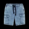 Jeans cargo corto per bambino